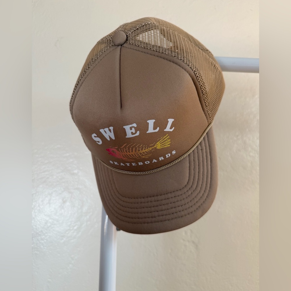 Brown Mesh Cap